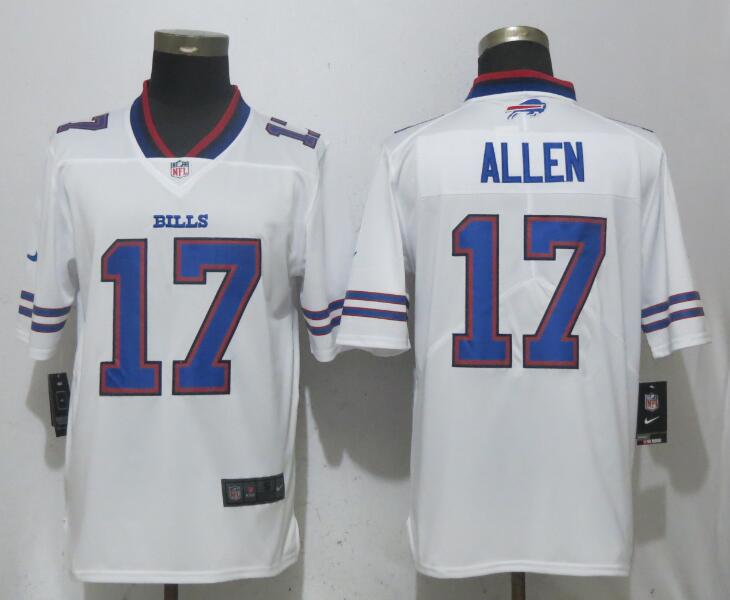 Men Buffalo Bills #17 Allen White Vapor Untouchable Limited Playe NFL Jerseys